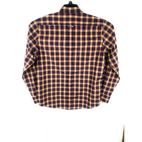 Ben Sherman Men's Large Long Sleeve Button Up Multicolor Casual Cotton Shirt A1 - Picture 5 of 5